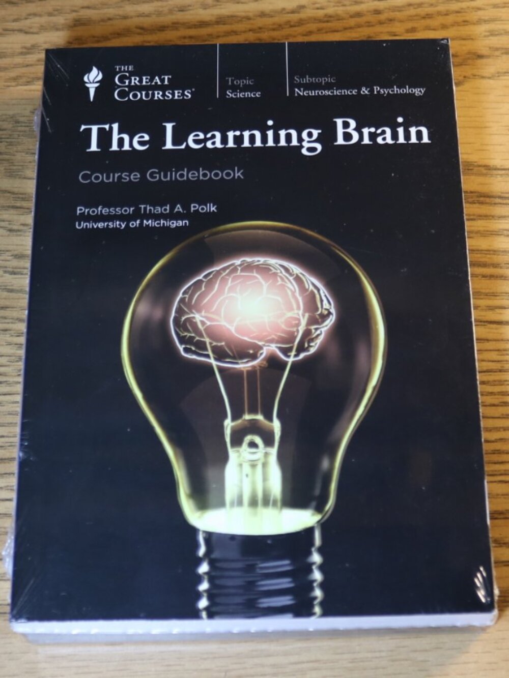Great Courses: The Learning Brain DVD Set with Book Science Psychology